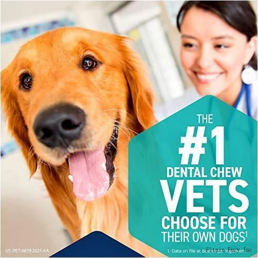 merial dental hygiene chew for dogs 10 24 lbs dental treats for dogs 30 count Walmart