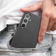 thumbnail image 7 of Allytechgroup Slim Case for Samsung Galaxy S25, Hard PC Soft TPU Rugged Heavy Duty Durable Cover Case Shockproof and Anti-Scratch Protective Back Cover for Samsung Galaxy S25, Black, 7 of 7