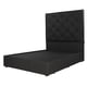 thumbnail image 1 of Base Cama con Cabecera Matrimonial Dicasa Ikki Negro, 1 of 8