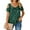 Green, variant on Workout Tops for Women Oversized Tops Crew Neck Short Sleeve 2025 Trendy Fashion Clothes Comfort Loose Fit Solid Color Workout Y2K Clothes Blouses for Women Business Casual