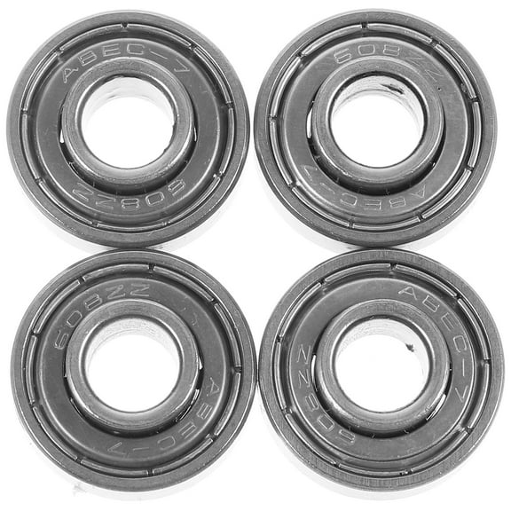 PAMINGONO Manual Wheelchair Bearing Front Wheel Bearings Silver Color 2.00X2.00X1.00CM