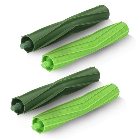 TSV 2 Pairs Replacement Roller Brushes Fit for iRobot Roomba i7 i7  i3 i3  i4 i6 i6  i8 i8 /Plus E5 E6 E7