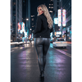 thumbnail image 3 of Leggins Cuero Afelpado Interior Strech Legging Térmico de Talle Alto Malla Vinipiel Legins Mallon de Mujer, 3 of 6