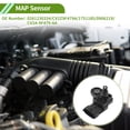 thumbnail image 2 of Unique Bargains Manifold Absolute Pressure MAP Sensor for FORD Focus 2.0 ST 2015-2017 No.0261230334 1 Pc, 2 of 6