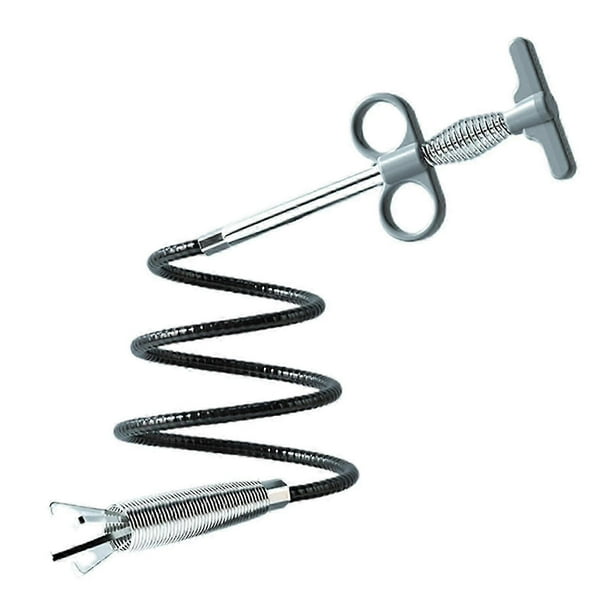 Sewer Pipe Dredging Extractor Flexible Grabber Claw Reacher Tool Drain Clog