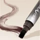 thumbnail image 4 of Pasta para pintar cejas con pincel cuadrado, color marrón miel, té, prensado, tinte 3D, crema potenciadora de cejas, modificación de la línea del cabello, 4 of 5