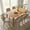 Golden Oak, variant on Simpli Home Colby 60 inch Wide Solid Wood Dining Table, Golden Oak