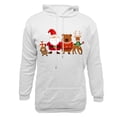 thumbnail image 4 of EchfiProm Mens Graphic Hoodies Pullover Christmas Santa Hooded with Pockets Xmas Sweatshirt for Men Winter M, 4 of 4