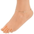 thumbnail image 4 of Pulsera de tobillo de oro Hugo, 4 of 10