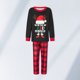 thumbnail image 4 of Conjunto de pijamas familiares navideños con estampado de letras conjunto informal de ropa de descanso navideña, 4 of 8
