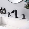 thumbnail image 3 of Widespread Bathroom Faucet, Washbasin Faucet for Family, Kitchen Multi-functional Faucet - Black Multiple Style, 3 of 5