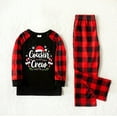 thumbnail image 4 of Black And Red Cousin Crew Matching Pajamas With All Sizes, Two-pieces, Size NB-Men 6XL, 4 of 7