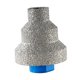 thumbnail image 2 of Bit de fresado de agujero de diamante de hilo M10 20-25-50 mm 3 capas de accesorios para accesorios para mármol de granito, 2 of 7