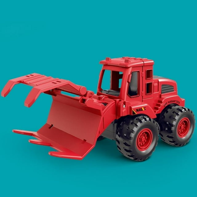 Jouets de Véhicules d'Ingénierie Simulation, Véhicules Inertiels, Excavatrices, bulldozers, Rouleaux Roulants, machines à Griffes, Adaptés comme Cadeaux machine à Griffes