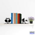 thumbnail image 4 of Handmadetneonsign Pickleball Man Metal Bookends, Player Name Bookend, Sport Table Bookshelf Decor 045300, 4 of 4