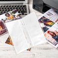thumbnail image 3 of SEWACC 2pcs Clear Tickets Album Holder Snap Closure for Wedding and Event Storage, 3 of 8