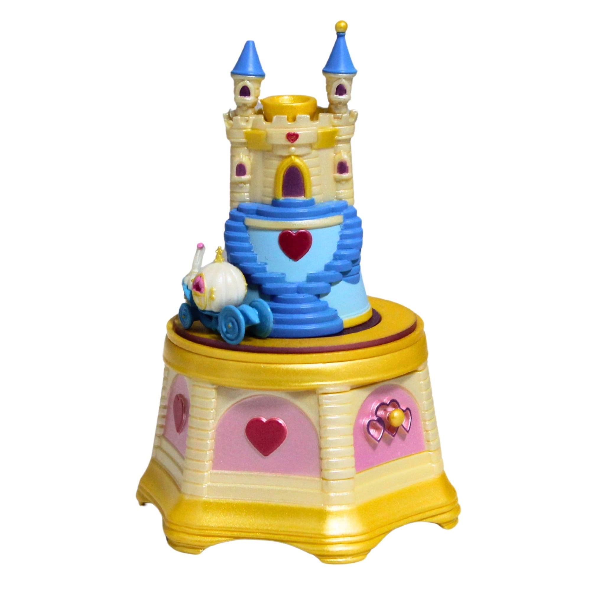 Hallmark Disney 2006 Jewelry Music Box Cinderella Castle Ornament - Treasures and Dreams Series