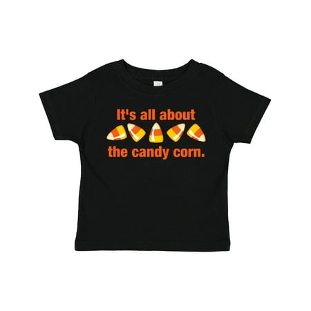 

Inktastic All About the Candy Corn Gift Toddler Boy or Toddler Girl T-Shirt