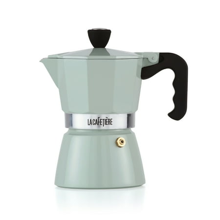 La Cafetiere Classic Pistachio Green 3 Cup Espresso Non Electric Coffee Maker - Walmart.com