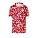 thumbnail image 4 of Camiseta de manga corta impresa con botones para abajo con bolsillo, top casual suave para el uso diario de primavera y verano, 4 of 7