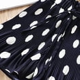 thumbnail image 7 of Amidoa Girls Shorts Casual Summer Elastic Waist Ruffle Soft Shorts for Kids Navy Size 8, 7 of 7