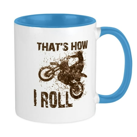 

CafePress - Motorcycle That s How I Roll. Mug - Ceramic Coffee Tea Novelty Mug Cup 11 oz
