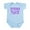 Sky Blue, variant on CafePress - Shayna Punim Infant Bodysuit - Baby Light Bodysuit, Size Newborn - 24 Months