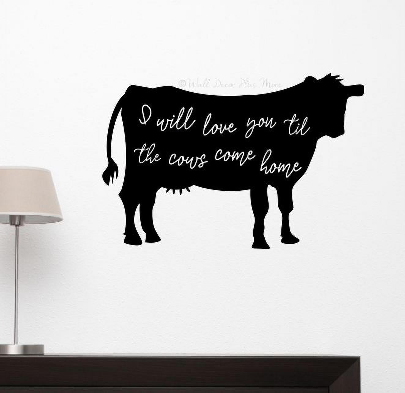Design with Vinyl RE 1 C 2021 Cowboys Dont Take Baths Quote Vinyl Wall Decal Sticker 10 x 20 Black