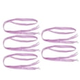 thumbnail image 2 of Cordones de cinta 5 pares de seda color puro 08 pulgadas de ancho elegante Anggrek Otros, 2 of 8