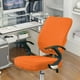 thumbnail image 5 of Fundas elásticas para asiento de silla de oficina, de jacquard, extraíbles, lavables y antipolvo. Conjunto naranja, 5 of 9