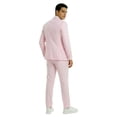 thumbnail image 3 of Tazzio Skinny Fit Peak Lapel 3 Piece Suit Set with Double Breasted Vest, 3 of 3