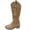 Brown, variant on Western Cowboy Boots for Women - Knee High Pointed Toe Chunky Heel Cowgirl Boots, Retro Country Vintage Classic Tall Boots