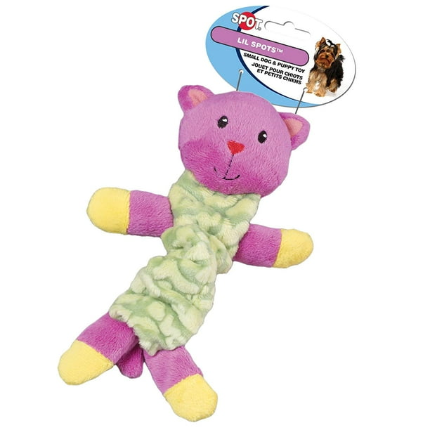 Lil Spots Plush Bungee Toys for Small Dogs and Puppies, 9Inch