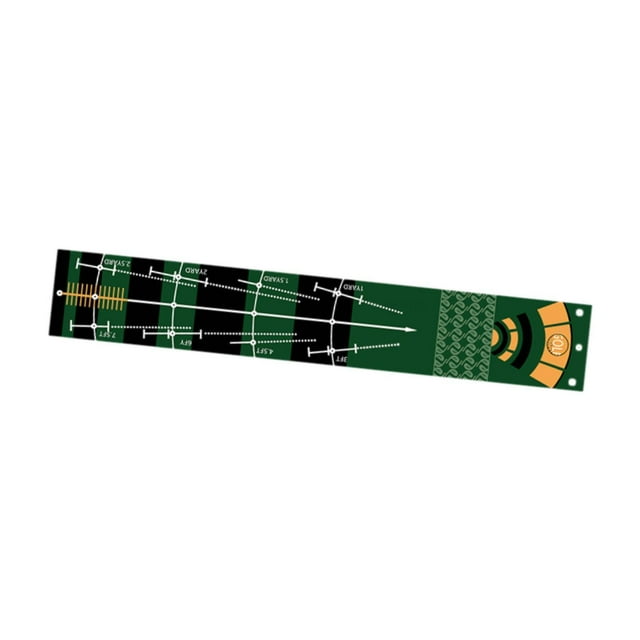 Almencla Tapis de Putting de Golf Tapis de Frappe de Golf pour Intérieur Extérieur Bureau Accessoires de Golf A
