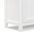 thumbnail image 4 of Simpli Home Amherst 72 inch Wide Solid Wood TV Stand in White For TVs up to 80 inches, 4 of 14