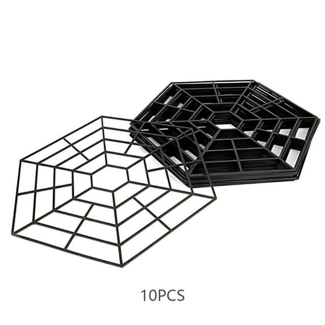 10PCS Hexagonal Shaped Pond Fish Guard Protector Pond Protector Pond Floating Net For Pond Garden Park