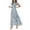 Light Blue dresses for women, variant on ZZwxWA Formal Dresses for Women Short Sleeve Plus Size Ruffle Chiffon High Waist Summer Elegant Evening Cocktail Party Dance Club Floral Print Long Dress V-Neck Wedding Dresses Green XXXL
