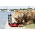 thumbnail image 4 of Blue 3 in 1 Bottle Bowl Travel Bottle For Dogs On The Move In The Great Outdoors, 4 of 4