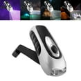 thumbnail image 3 of Portable Hand Crank Flashlight Camping Light Waterproof Handheld Flashlights for Argent, 3 of 8