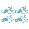 thumbnail image 1 of Bunny Binder Clips100Pcs Bunny Binder Clips Metal Binder Clips Wire Binder Clips Power Packed Performance, 1 of 8