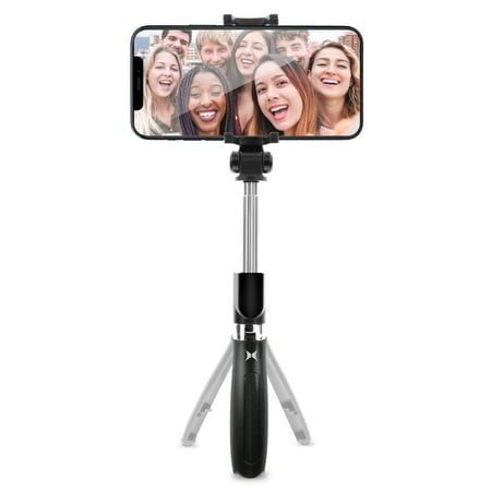 UPC: 0805106225469 | Xtreme Selfie Stick Tripod  Extendable Up to 2.3ft  Universal Phone Mount
