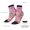 thumbnail image 6 of Rocae Peace Love and Dove Flower Power for Premium Adult Socks,Comfortable, Breathable, and Durable Socks, Perfect for Everyday Wear, 6 of 7