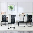 thumbnail image 3 of NEW Dining Chairs Set of 4 - Modern Upholstered Chairs with Metal Legs for Living, Bedroom,Dining Room - Dining Chairs Set for 4, 3 of 10