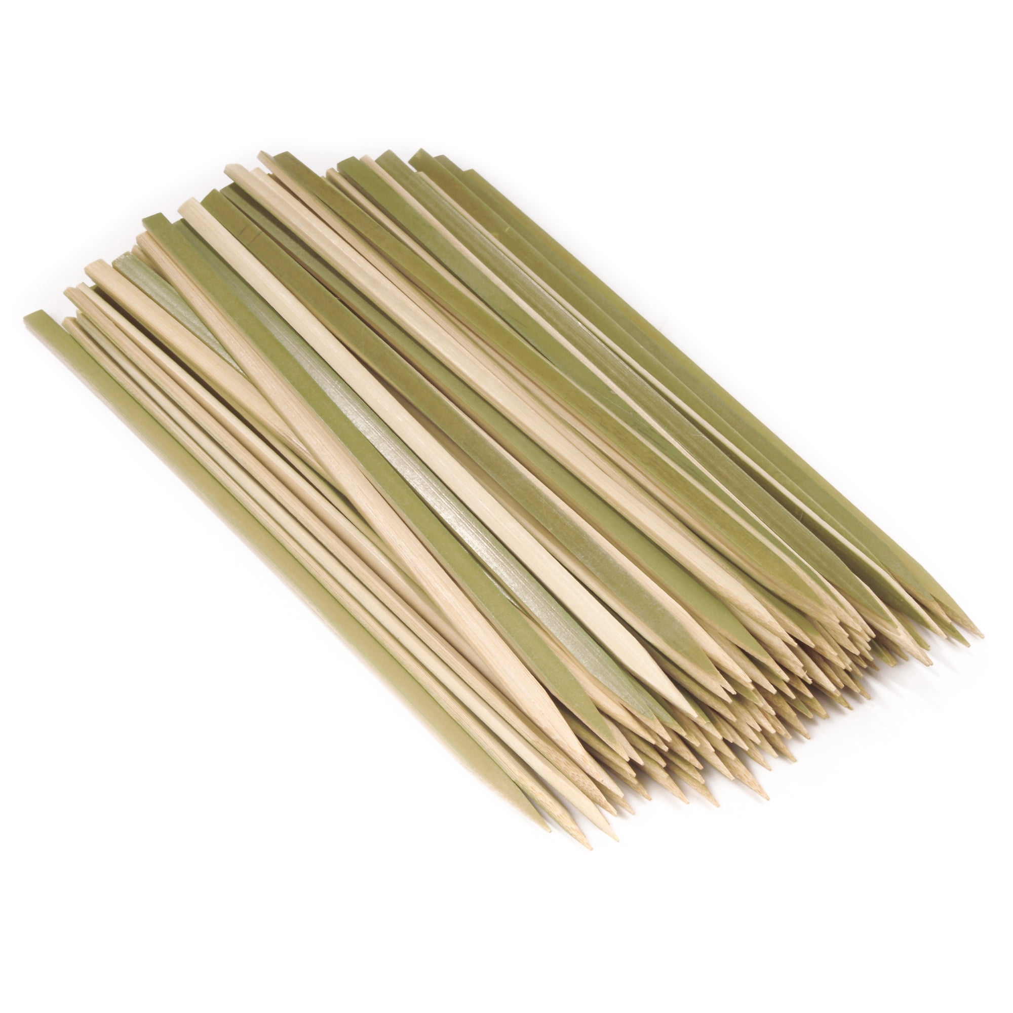Oriental Creations Premium 4 inch Natural Bamboo Paddle Picks Skewers 200, 4 Inches
