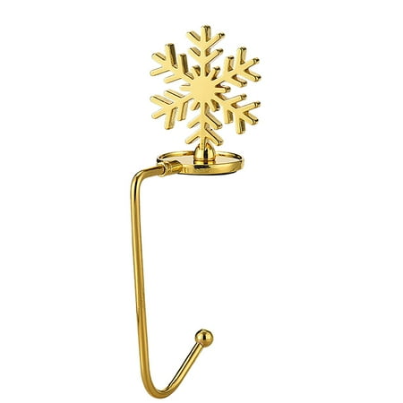 

Off Promotions! Alofun Christmas Fireplace Sock Hook Snowflake Metal Hook Christmas Hook Wall Hooks Home Decor Clearance Sale 1 Hook