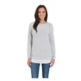 thumbnail image 1 of Ladies' Hilary Radley 2fer Sweater Women (XXL, Heather Grey), 1 of 3
