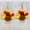 #A, variant on NEW Acrylic Turkey Thanksgiving Earrings Round Druzy Fall Holiday Jewelry Gifts