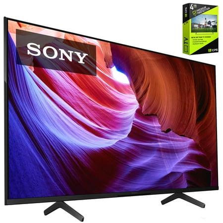 Sony KD75X85K 75 inch X85K 4K HDR LED TV with smart Google TV 2022 Model Bundle with Premium 4 YR