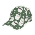 thumbnail image 2 of Xecao Alpaca Faces for Baseball Cap: Unisex, crafted from classic polyester twill fabric, featuring a soft unconstructed design, 2 of 5