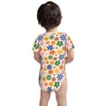 thumbnail image 6 of Rocae Groovy Daisy Flowers for Baby Climbing Clothes Soft Baby Romper for Active Infants Comfortable and Breathable Crawling Jumpsuit Unisex Baby Outfit, 6 of 8